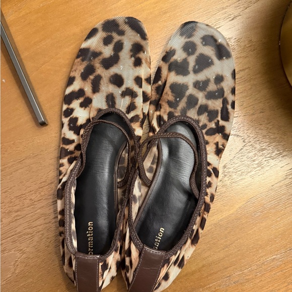 Reformation Leopard Print Flats - Picture 3 of 6